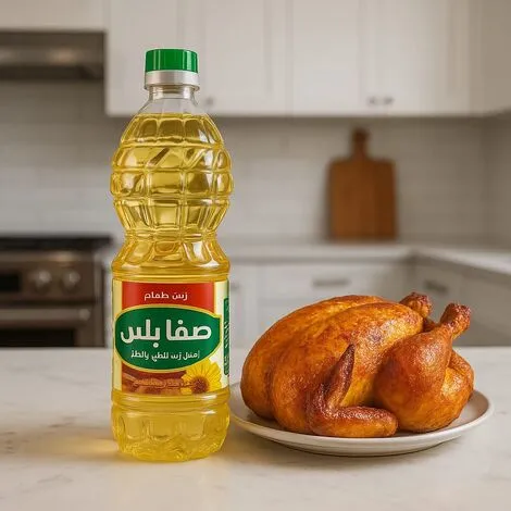 زيت طعام صفا بلس 1لتر تقريباً ( وزن 800 جرام )