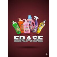 ERASE DISHES WASHING LIQUID 750MLسائل غسيل اطباق 750 ملي