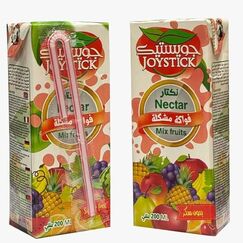 عصير كوكتيل نكتار جوستيك بدون سكر – 200 مل × 27 عبوة | سوق بلس للجملة ومن المصنع مباشرة