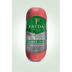 لانشون بقري بالزيتون فايدة فودز 3 كيلو | سوق بلس