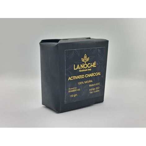 صابونة الفحم لانوشي – تنظيف عميق للبشرة وتقليل حب الشباب | سوق بلس للجملة ومن المصنع مباشرة