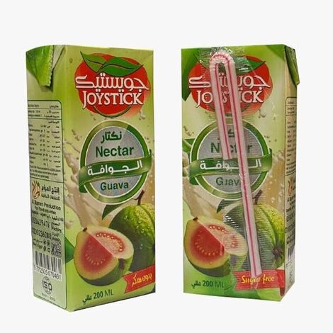 جوستيك تتراباك جوافة نكتار تركيز 35% بدون سكر – عبوة 200 مل × 27 | سوق بلس للجملة ومن المصنع مباشرة