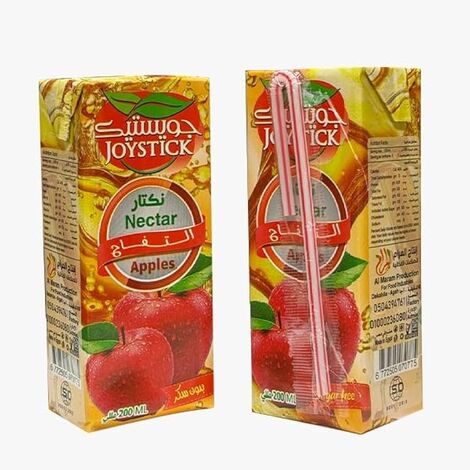 جوستيك تتراباك تفاح نكتار تركيز 35% بدون سكر – عبوة 200 مل × 27 | سوق بلس للجملة ومن المصنع مباشرة