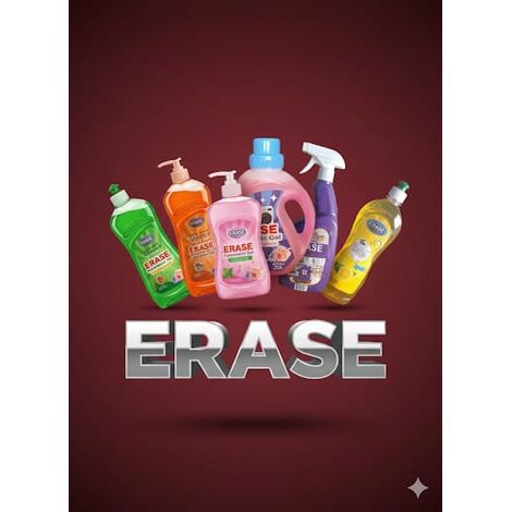 ERASE DISHES WASHING LIQUID 750MLسائل غسيل اطباق 750 ملي ERASE DISHES WASHING LIQUID 750MLسائل غسيل اطباق 750 ملي