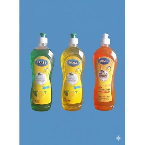 ERASE DISHES WASHING LIQUID 750MLسائل غسيل اطباق 750 ملي ERASE DISHES WASHING LIQUID 750MLسائل غسيل اطباق 750 ملي